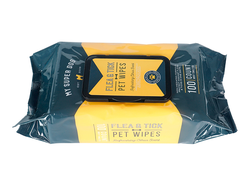 Kisállat nedves törlőkendők