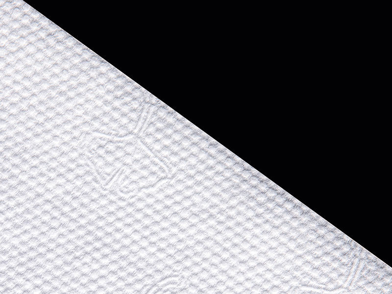 Viszkóz és poliészter Ginkgo Dot stílusú Spunlace nem szőtt száraz vagy nedves törlőkendőhöz